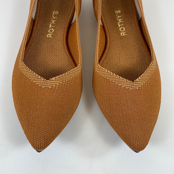 Rothy’s The Point Flats in Fawn - Picture 6 of 13